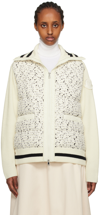 Moncler White Padded Jacket In P09 White