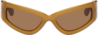 Port Tanger Yellow Shyan Sunglasses In Al Hambra/tobacco