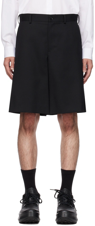 Black Comme Des Garçons Black Four-pocket Shorts In 1 Black