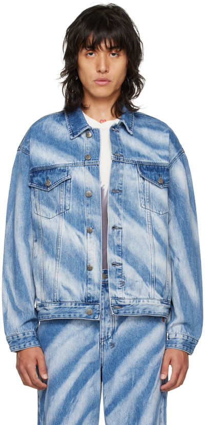 KSUBI BLUE OH G KAOS DENIM JACKET