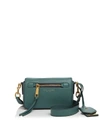 Marc Jacobs Recruit Leather Crossbody In Hazy Blue
