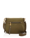 Marc Jacobs Trooper Nomad Saddle Bag In Army Green/gold