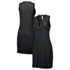Tommy Bahama Black San Francisco Giants Island Cays Lace-up Spa Dress In Black