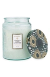 VOLUSPA LARGE FRENCH CADE & LAVENDER CANDLE, 18 OZ