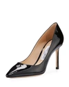 Jimmy Choo Love 100mm Pumps In Black