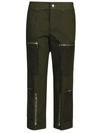 Seafarer Delta Zipped Trousers In Green