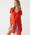 Michael Stars Nikki V-neck Tee In Jav