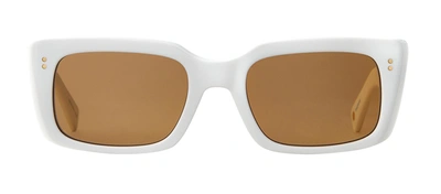 Garrett Leight Sunglasses In Brown
