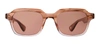 Garrett Leight Sunglasses In Bordeaux