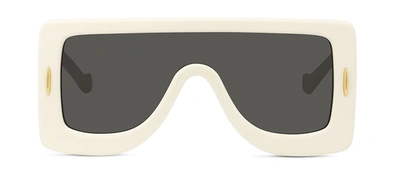 Loewe Lw40104i 25a Shield Sunglasses In Grey