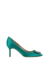 Manolo Blahnik Hangisi Pumps In Bgrn