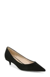 Sam Edelman Franci Pointed Toe Pump In Black Suede
