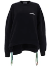 Ambush Logo-print Drawstring Sweatshirt In Black