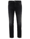 Palm Angels Man Denim Pants Black Size 36 Cotton In Black