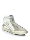 GOLDEN GOOSE Mid Star Leather Trainers