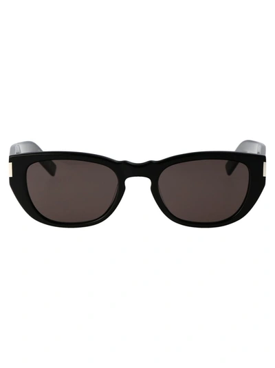 Saint Laurent Sl 601 Sunglasses In 001 Black Black Black