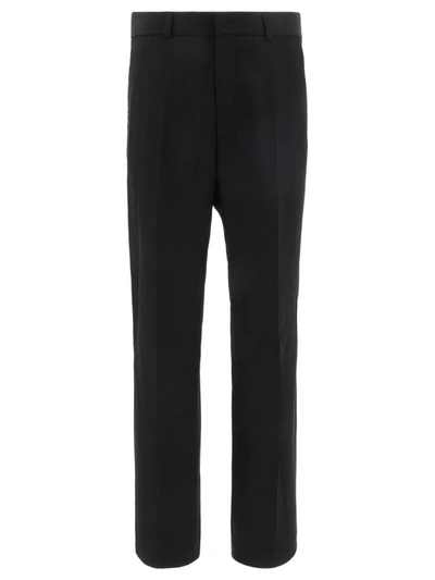Casablanca Straight-leg Tailored Trousers In Black