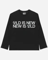 Slam Jam Grailed Longsleeve T-shirt In Black