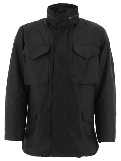 Orslow Cotton-canvas Field Jacket In Black