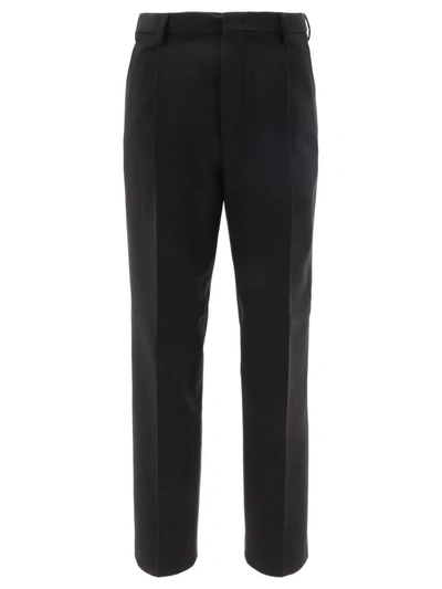 Valentino "pink Pp" Trousers In Black