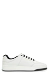 Saint Laurent Sl/61 Low Top Leather Sneakers - Men's - Calf Leather/rubber/fabric In White