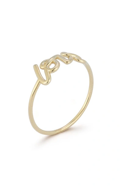 Ember Fine Jewelry 14k Gold 'love' Ring