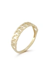 EMBER FINE JEWELRY 14K GOLD LINK BAND RING