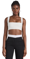 Victoria Beckham Bandeau Top In White