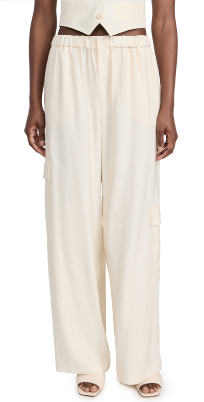 Wayf Layla Cargo Pants In Beige