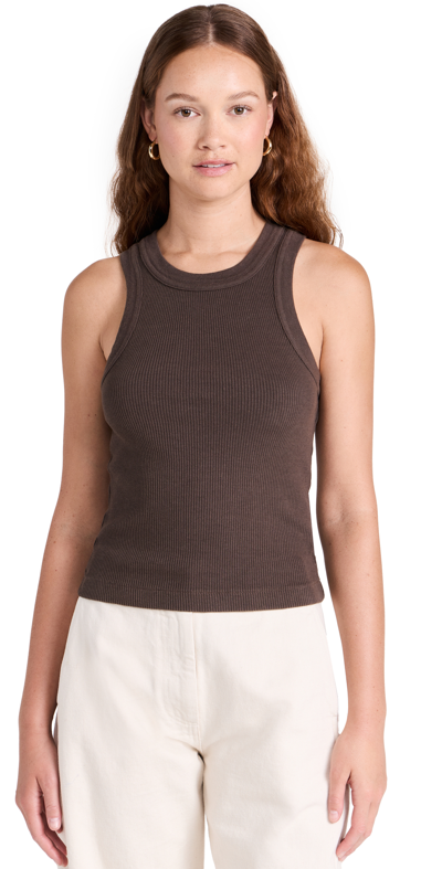 Citizens Of Humanity Isabel Rib Tank In Brown