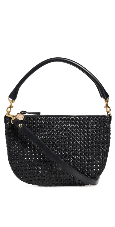 Clare V Petit Moyen Messenger Bag In Black