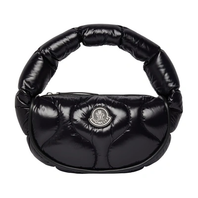 Moncler Delilah Hobo Bag In Black