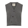 The Garment Como Vest In Grey_melange