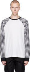 Moncler Genius Printed Cotton T-shirt In Black White Print