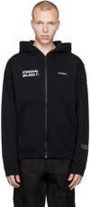 MONCLER GENIUS 7 MONCLER FRGMT HIROSHI FUJIWARA BLACK HOODIE