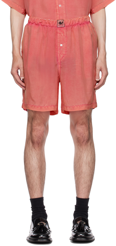 Eytys Pink Aniara Shorts In Pink Opal