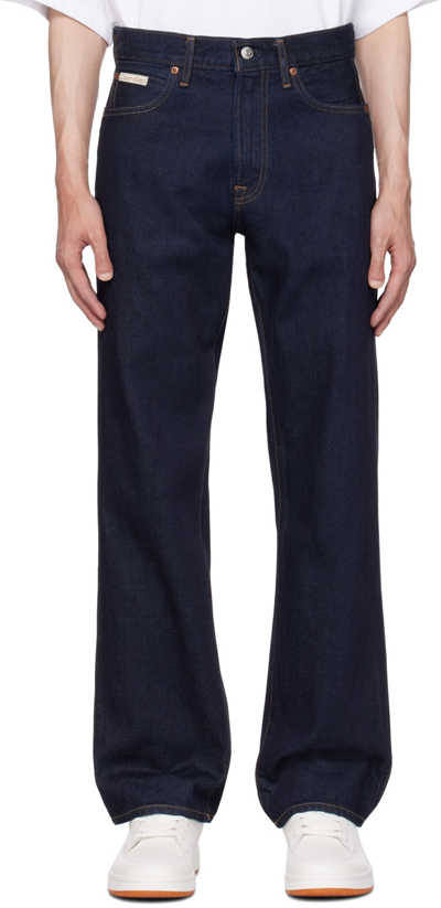 Calvin Klein Blue Standards Archive Jeans In Ck Raw Selvedge-1005