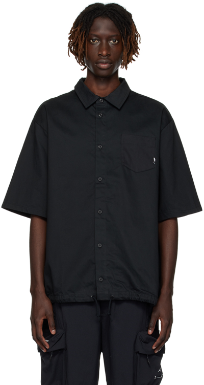 Nike Black Pocket Shirt In 010 Black