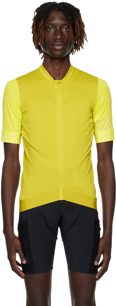 Rapha Yellow Pro Team Training T-shirt In Gecko/chartreuse