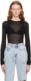 Ksubi Charmed Keyhole Top In Black