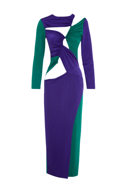 Nana Gotti Columbine Dress In Multi Color