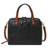 Fossil Women's Rachel Litehide Leather Satchel In Black