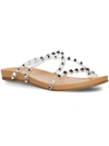MADDEN GIRL CANDY WOMENS STUDDED STRAPPY FLAT SANDALS
