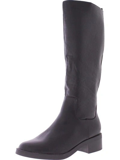 Lifestride Womens Round Toe Riding Boot Knee-high Boots In Purple