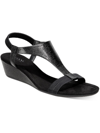 ALFANI Vacanza Womens Faux Leather Wedge Sandals
