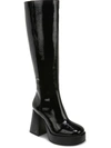 CIRCUS BY SAM EDELMAN SANDY WOMENS FAUX LEATHER TALL KNEE-HIGH BOOTS
