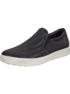 ECCO SOFT 7 WOMENS LEATHER LOW TOP SLIP-ON SNEAKERS