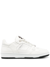 ROBERTO CAVALLI LACE-UP LOW-TOP SNEAKERS
