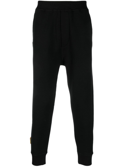 Dsquared2 Logo-print Track Pants In Black