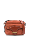 Isabel Marant Wasy Suede Camera Bag In Brown
